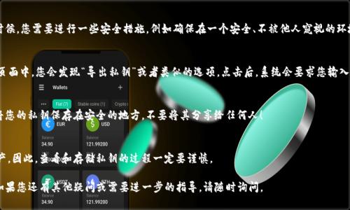 私钥是加密货币钱包中非常重要的信息，它相当于您的数字资产的“钥匙”，丢失或泄露私钥将导致资产的损失。因此，在查看私钥或进行相关操作时，务必要小心谨慎。以下是使用imToken钱包查看私钥的步骤：

步骤一：打开imToken钱包
首先，确保您已经在手机上下载并安装了imToken钱包，并完成了钱包的创建或导入。如果您还没有钱包，请先按照指引创建一个新钱包。

步骤二：进入钱包界面
打开imToken后，您将看到主界面，显示您所有的资产。在这个界面上，您需要点击“我的”或者“资产”选项，进入个人钱包的详细界面。

步骤三：选择需要查看私钥的钱包
在“我的”界面中，您会看到您当前拥有的不同币种的钱包。找到您想要查看私钥的那个钱包，并点击进入。

步骤四：查看钱包信息
进入具体钱包后，您可以看到一些操作选项。请注意，在查看私钥的时候，您需要进行一些安全措施，例如确保在一个安全、不被他人窥视的环境下进行操作。

步骤五：导出私钥
在钱包详情中，找到“导入/导出”或“私钥管理”选项，点击进入。在此页面中，您会发现“导出私钥”或者类似的选项。点击后，系统会要求您输入密码以验证身份。

步骤六：安全保存您的私钥
输入正确的密码后，系统将展示您的私钥。非常重要的一点是，务必将您的私钥保存在安全的地方，不要将其分享给任何人！

记住
私钥就像是您的银行账户密码，任何掌握私钥的人都能控制您的资产。因此，查看和存储私钥的过程一定要谨慎。

希望这些步骤能够帮助您安全地在imToken钱包中查看您的私钥！如果您还有其他疑问或需要进一步的指导，请随时询问。