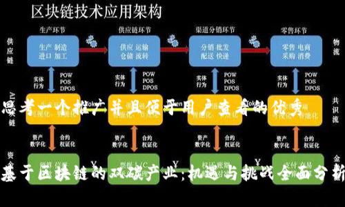 思考一个推广并且便于用户查看的优秀


基于区块链的双碳产业：机遇与挑战全面分析