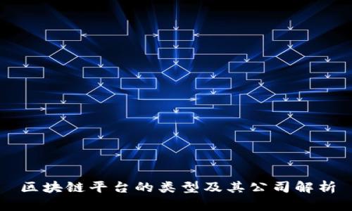 区块链平台的类型及其公司解析