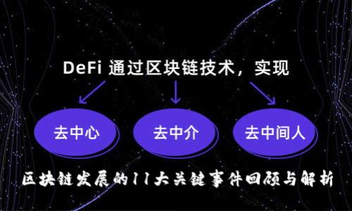 区块链发展的11大关键事件回顾与解析