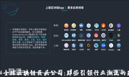 
揭秘全球区块链巨头公司：那些引领行业潮流的先锋