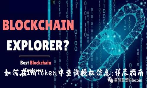 如何在ImToken中查询授权信息：详尽指南